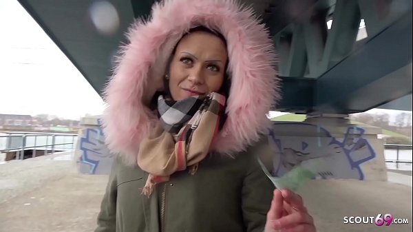 GERMAN SCOUT – TEEN AUS BERLIN DIREKT VON STRASSE GEFICKT